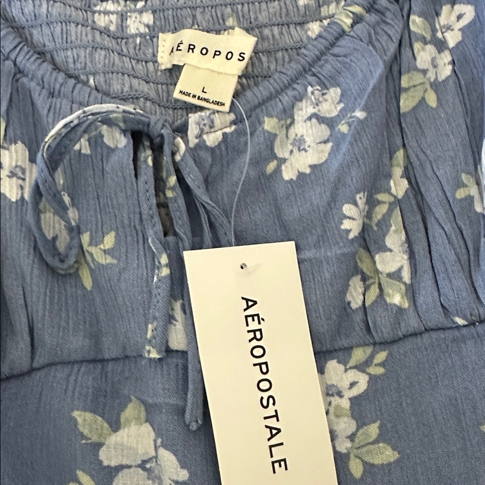 Aeropostale NEW Smocked Waist Mini Dress - Picture 9 of 11